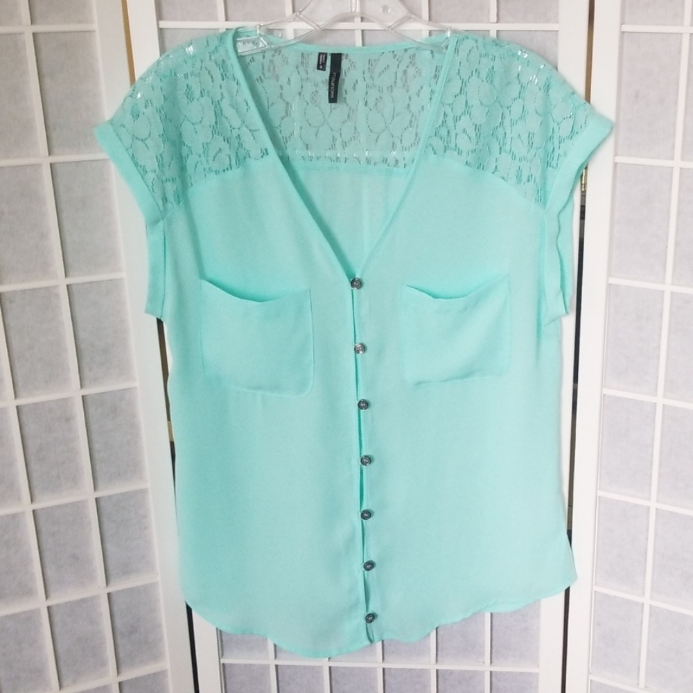 Beautiful Teal Blouse